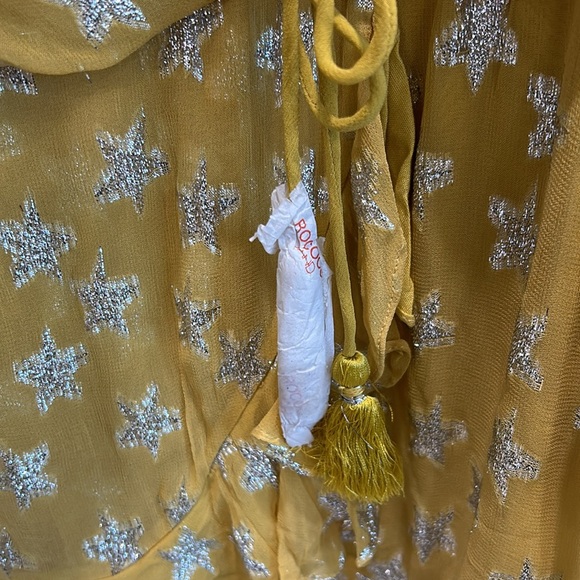 Rococo Sand Vega Yellow Estella dress size M BNWT - Picture 12 of 14